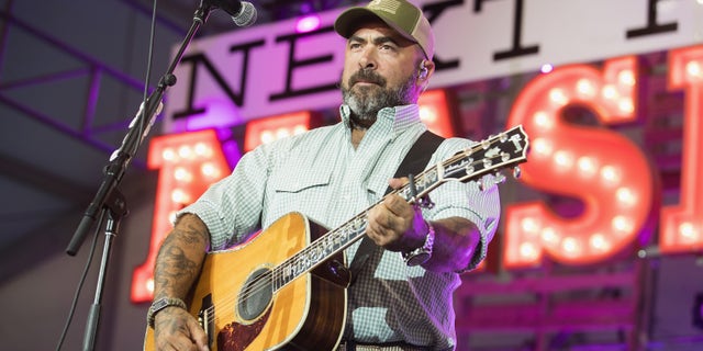 Aaron Lewis' newest album, "Frayed at Both Ends," was written during the COVID-19 lockdown period.
