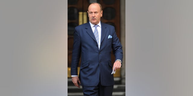 Lord John Stevens leaves the High Court in central London after the conclusion of an inquest into the death of Dodi Fayed and Diana, Princess of Wales.