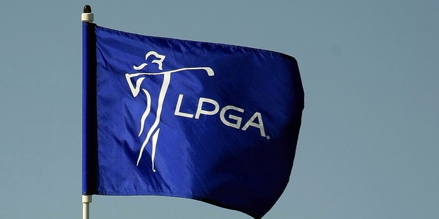 The flag on the 16th green during Round 4 of the LPGA Qualifying School at the LPGA International on December 6, 2008 in Daytona Beach, Florida.  