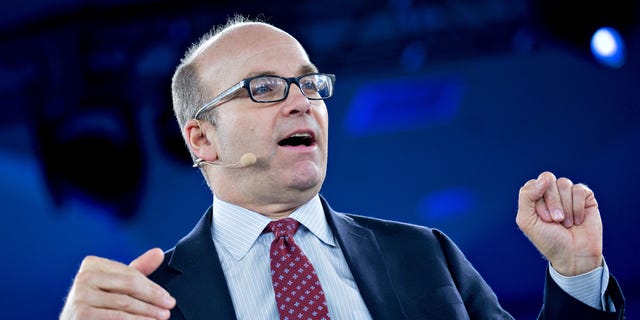 Mike Allen, co-founder of Axios Media Inc., speaks during a panel discussion at the Goldman Sachs 10,000 Small Businesses Summit in Washington, D.C., U.S., on Tuesday, Feb. 13, 2018.