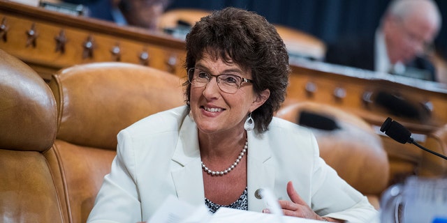 Rep. Jackie Walorski, R-Ind., is seen before a House Ways and Means Committee markup in the Longworth Building in Washington, D.C., on July 12, 2018.