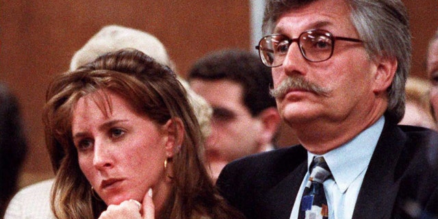 Kim Goldman (L) and Fred Goldman (R) were suddenly faced with media scrutiny as they tried to mourn.