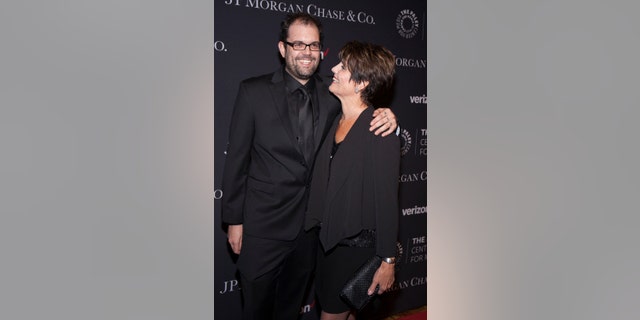 Lucie Arnaz with her son Joseph Luckinbill.