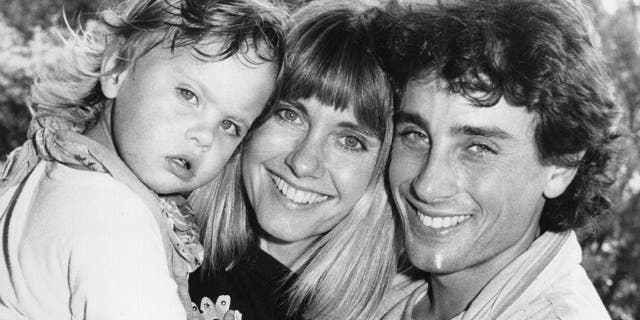 Singer and actress Olivia Newton-John, with daughter Chloe and former husband Matt Lattanzi. The actor and the singer called it quits in 1995.