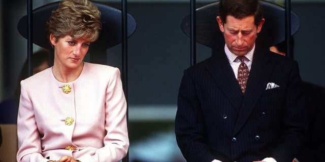 Charles claimed in his 1994 biography that he was forced into the marriage with Princess Diana (seen in 1991) by his late father, Prince Philip.