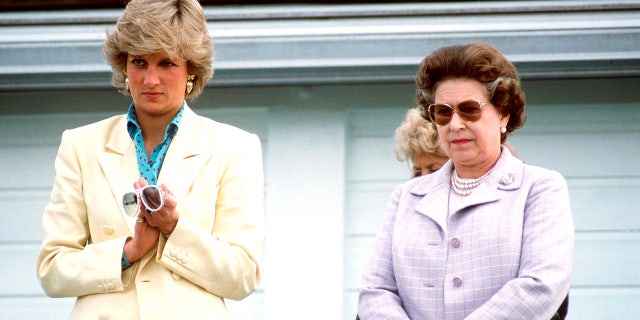 Queen Elizabeth (right) was not sure why Princess Diana (left) was willing to defy royal tradition.