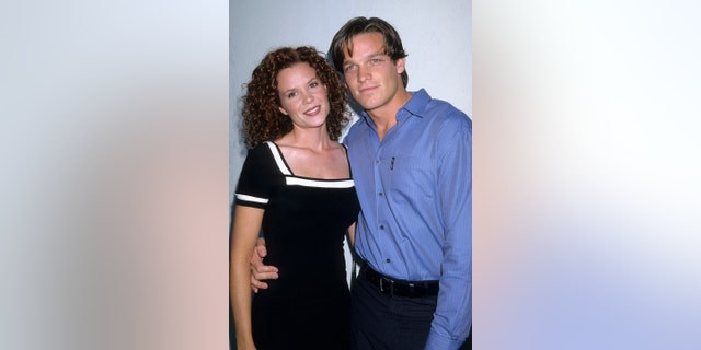 Robyn Lively and Bart Johnson seen here in 1998. They tied the knot in 1999.