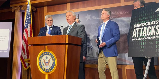 Sen. Lindsey Graham, R-S.C., and other GOP senators promised payback against Democrats for advancing their social spending and taxation bill along party lines in a Friday press conference.