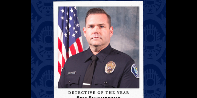 Greg Beaumarchais was recognized by the Santa Ana Police Department as its 2019 "Detective of the Year."