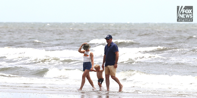 Hunter Biden family stroll