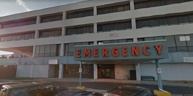 The cache of weapons was found inside an office closet at Hudson Regional Hospital in Secaucus, New Jersey, police say.
