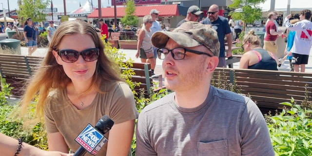 Laura and Dustin at the Wisconsin State Fair weighed in on how much priority climate change initiatives should receive.