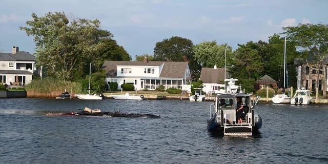 Boat explodes on Long Island, injuring at least five people.