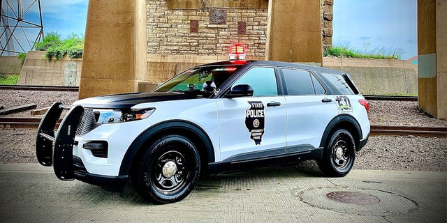 FILE- An Illinois State Police cruiser.