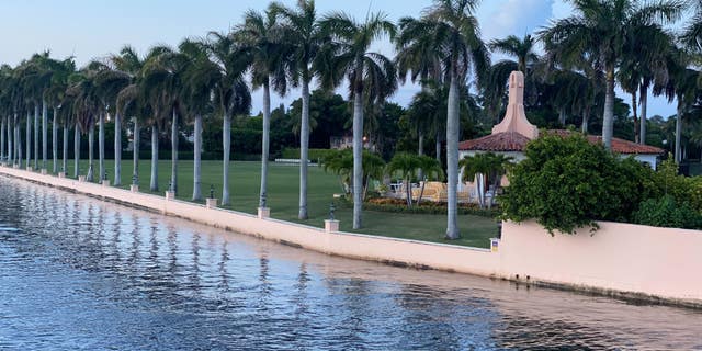 Mar-a-Lago after the FBI raid on Aug. 8, 2022. FBI agents raided the home of former President Donald Trump looking for documents.