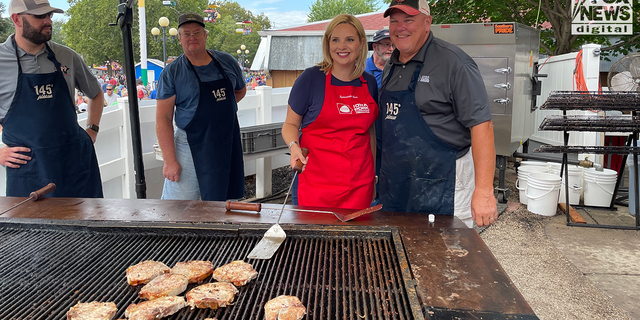 Pork Producers Tent at the Iowa State Fair in Des Moines.