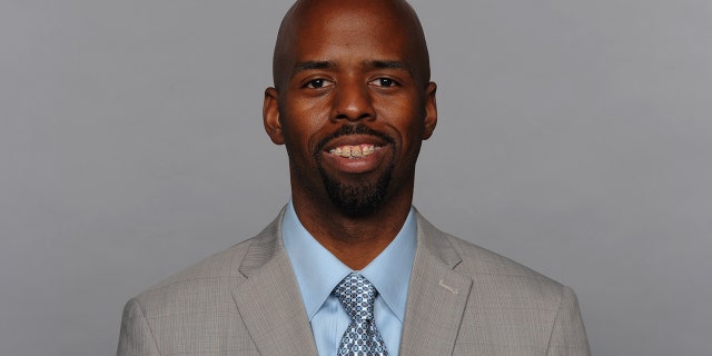 Jason Jenkins poses for his 2010 NFL headshot in Miami, Florida.
