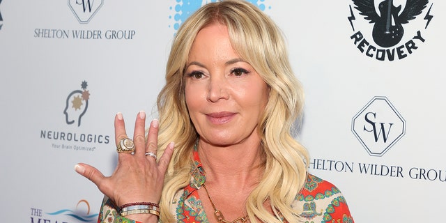 Lakers president Jeanie Buss attends the Rock To Recovery 5t benefit concert at The Fonda Theater on July 9, 2022 in Los Angeles.