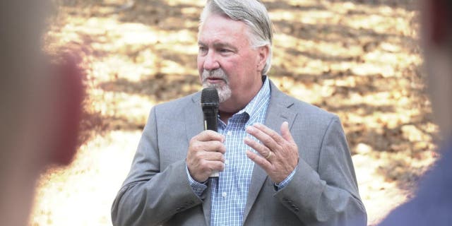 Joe O'Dea speaks at campaign event in Denver