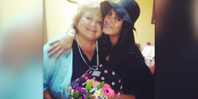 Josephine Wentzel and her daughter Krystal Mitchell in an undated photo.