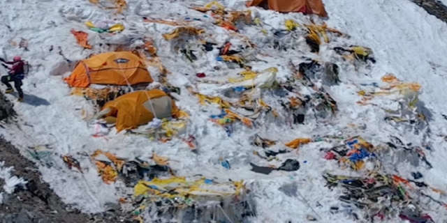 The "rubbish is an accumulation of nearly 70 years – since the first mountain ascents," Purja says.