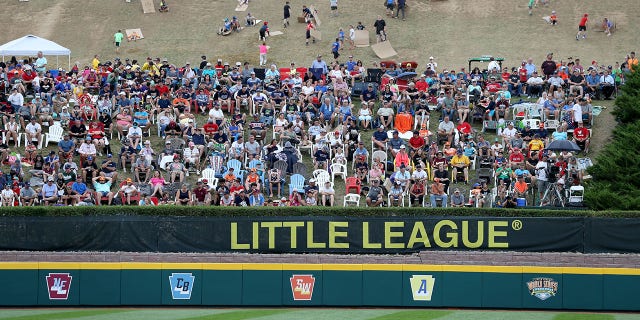 A general view of the mound for the Southwest Region team from River Ridge Louisiana against the Caribbean Region team from Willemstad, Curacao during the championship game of the Little League World Series at Lamade Stadium on August 25, 2019 in South Williamsport, Pennsylvania.