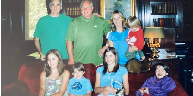 The Limbaugh family, including attorney and author David Limbaugh (top left) and his brother Rush Limbaugh, one of the most influential media figures in American history, during a Thanksgiving gathering.