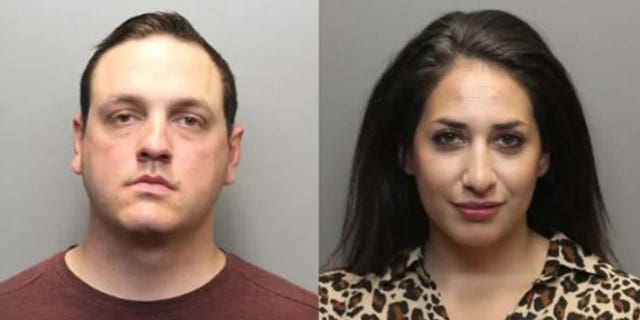 Former Loveland police officers Austin Hopp, left, and Daria Jalali. 