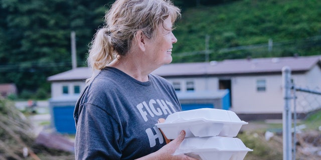 Mercy Chefs deliver hot meals to those in need in eastern Kentucky following devastating flooding. 