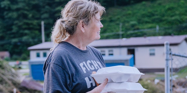 Mercy Chefs deliver hot meals to those in need in eastern Kentucky following devastating flooding. 