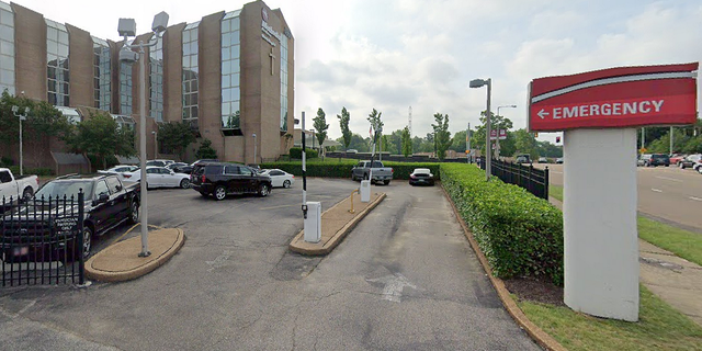 The shooting happened outside of the emergency room entrance at Methodist North Hospital, reports say.