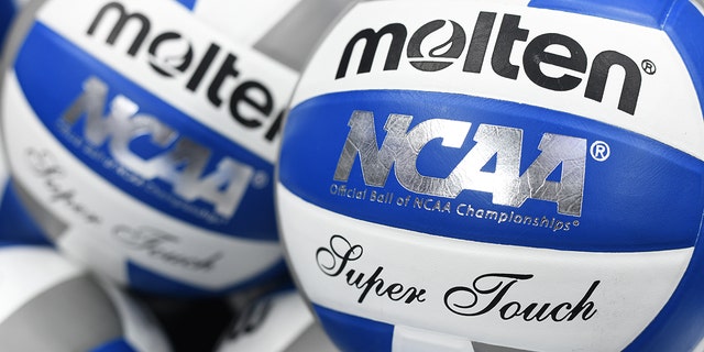 The NCAA logo will be used at the Division I Women's Volleyball Semifinals on December 19, 2019 at the PPG Paint Arena in Pittsburgh, Pennsylvania.