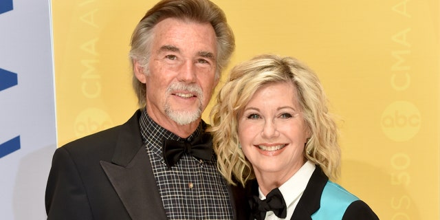 Olivia Newton-John and husband John Easterling were married from 2008 until her death in 2022.