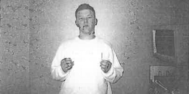 Robert Flores' 1996 mugshot photo for charges unrelated to Kristin Smart case