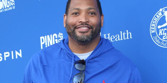 Robert Horry attends Ping Pong 4 Purpose at Dodger Stadium presented by Skechers and UCLA Health at Dodger Stadium on August 08, 2022 in Los Angeles.