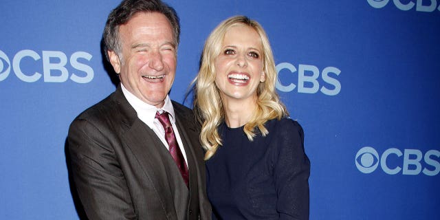 Williams and Gellar were on-screen father and daughter in "The Crazy Ones."
