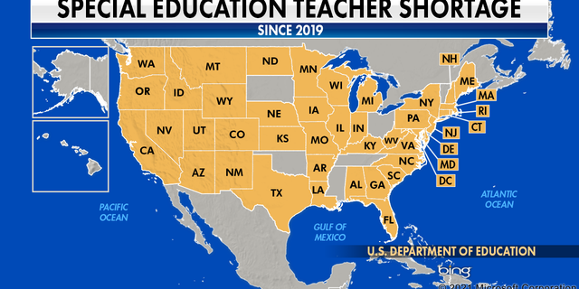 In 2019, 43 states reported a shortage of special education teachers.