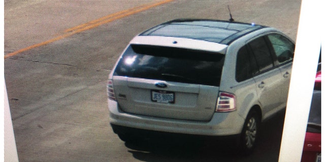 Stephen Marlow's car is a 2007 white Ford Edge SUV with license plate number JES 9806.