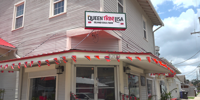 The Caribbean restaurant Queen Trini Lisa is the first New Orleans food joint to be set up as a solar micogrid.