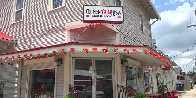 The Caribbean restaurant Queen Trini Lisa is the first New Orleans food joint to be set up as a solar micogrid.