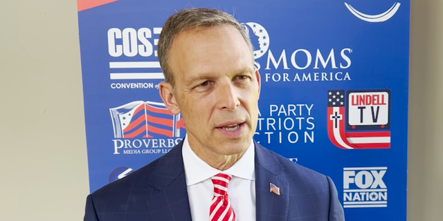 Rep Scott Perry talks to Fox News Digital at CPAC in Texas on Aug, 5, 2022.