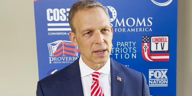 Rep Scott Perry talks to Fox News Digital at CPAC in Texas on Aug, 5, 2022.