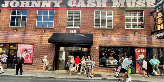 The Johnny Cash Museum is a popular tourist destination in downtown Nashville. It is one of many examples of the entertainer's legend lording over the Music City.