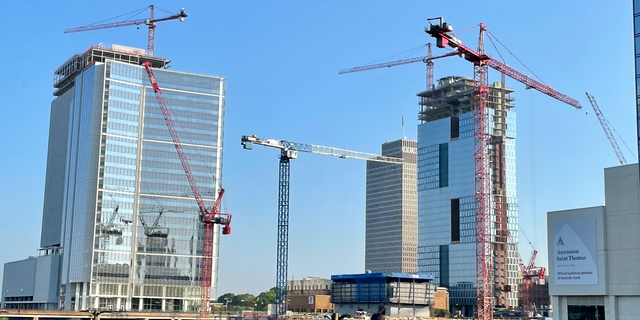 Nashville is in enjoying a rapid rise in new residents, new tourists and new construction. "You can’t take a picture anywhere in this town without a crane in the background," Nashville resident Jen Livengood, a freelance TV producer, told Fox News Digital. "It’s all moving very quickly."