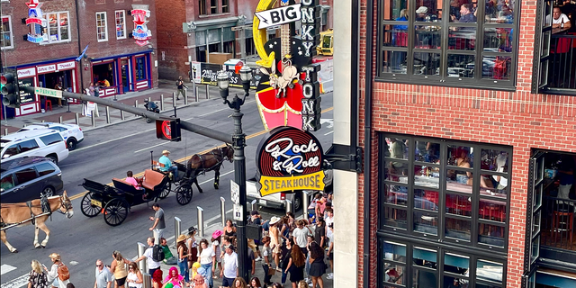 Kid Rock's Big Ass Honky Tonk and Rock 'n' Roll Steakhouse is one of the biggest bars on Lower Broadway, with room for up to 2,000 guests in rowdy downtown Nashville. Slapping your name and image on a downtown Nashville nightclub is a status symbol among celebrity musicians. 