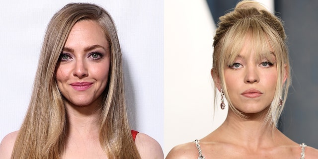 Amanda Seyfried (seen in June) and Sydney Sweeney (pictured in March) have both discussed their experiences filming nude scenes as Hollywood stars.