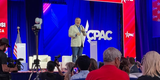 Republican Sen. Ted Cruz of Texas speaks at the Conservative Political Action Conference (CPAC), on August 5, 2022 in Dallas, Texas 