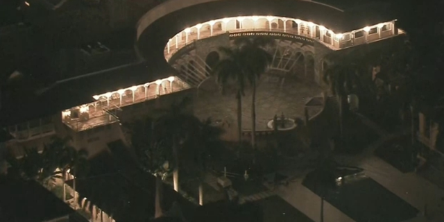 Aerial footage of Mar-a-Lago after the FBI investigation