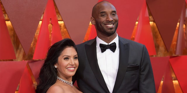 Vanessa and Kobe Bryant arrive at the Oscars in Los Angeles, March 4, 2018. Vanessa won her lawsuit against Los Angeles County over photos deputies shared of her husband's remains after he died in a 2020 helicopter crash.