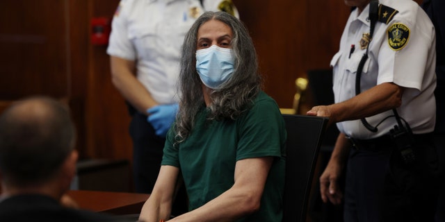 Boston, MA - July 7: Victor Pena arrives for a competency hearing at Suffolk County Superior Court in Boston, MA on July 07, 2022.